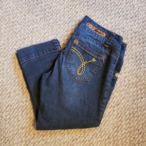 Rewind Jean Capris Size 7 Juniors